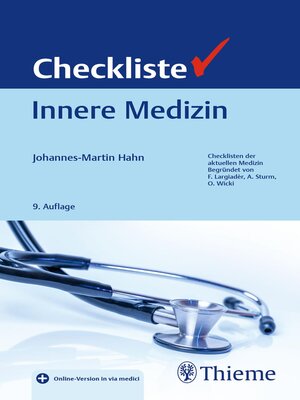 cover image of Checkliste Innere Medizin